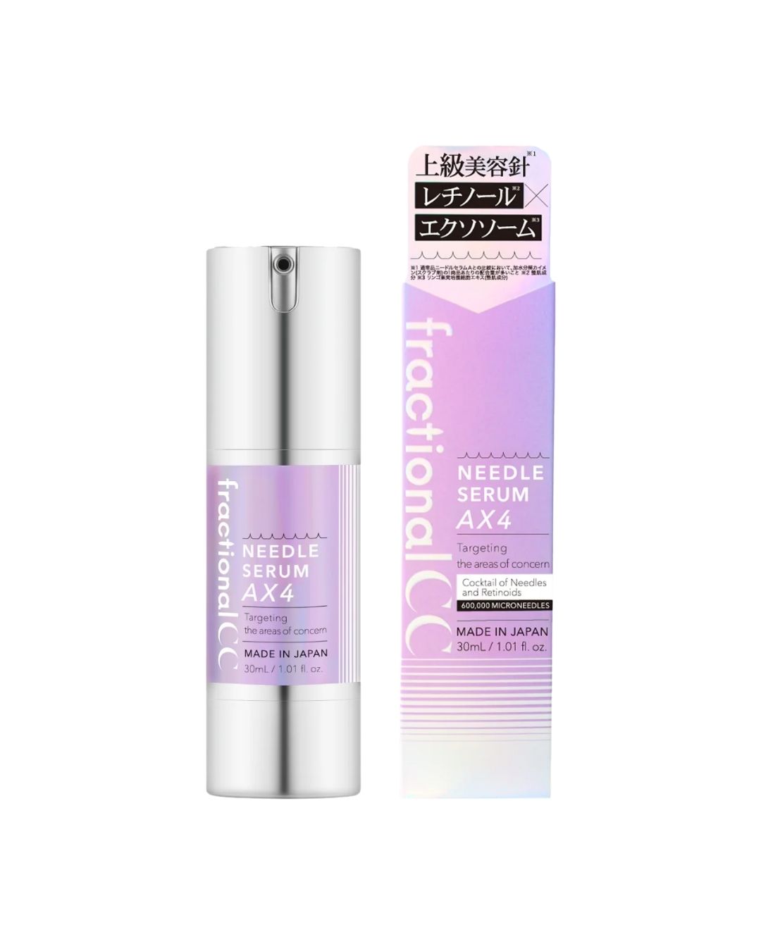Needle Serum AX4 Packaging FRACTIONAL CC Needle Serum AX4