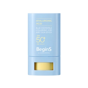 BeginS by JUNGSAEMMOOL Blue Chamomile Hyaluronic Acid Airy Sun Stick