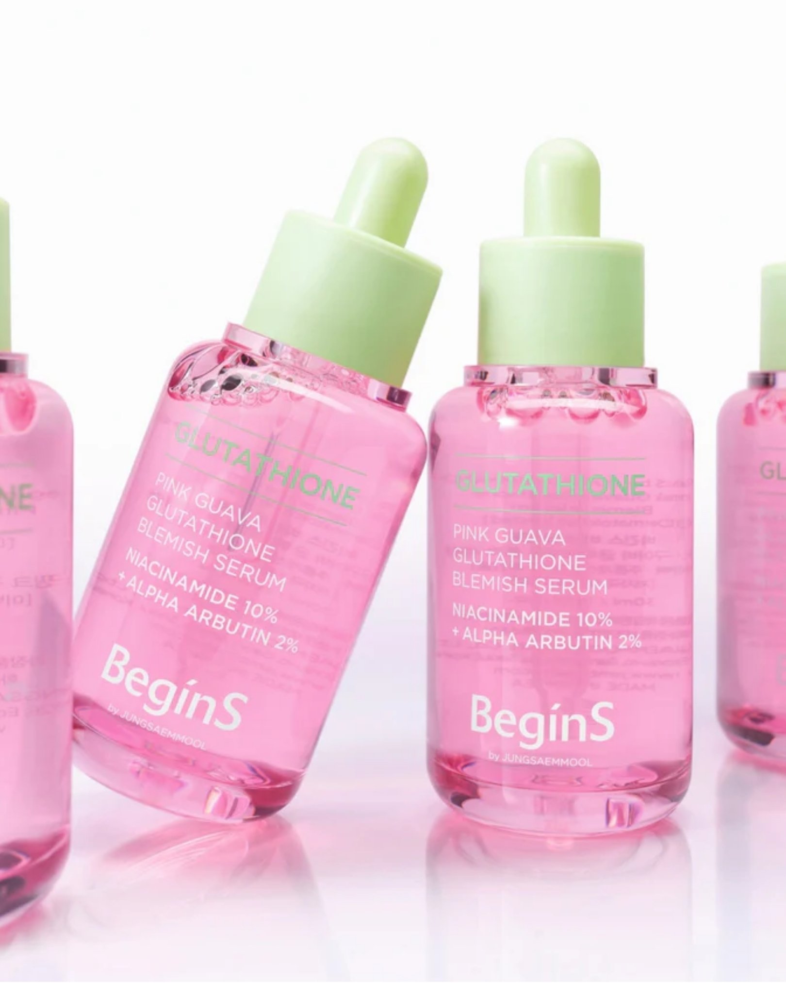 Pink Guava Glutathione Blemish Serum Details Packaging
