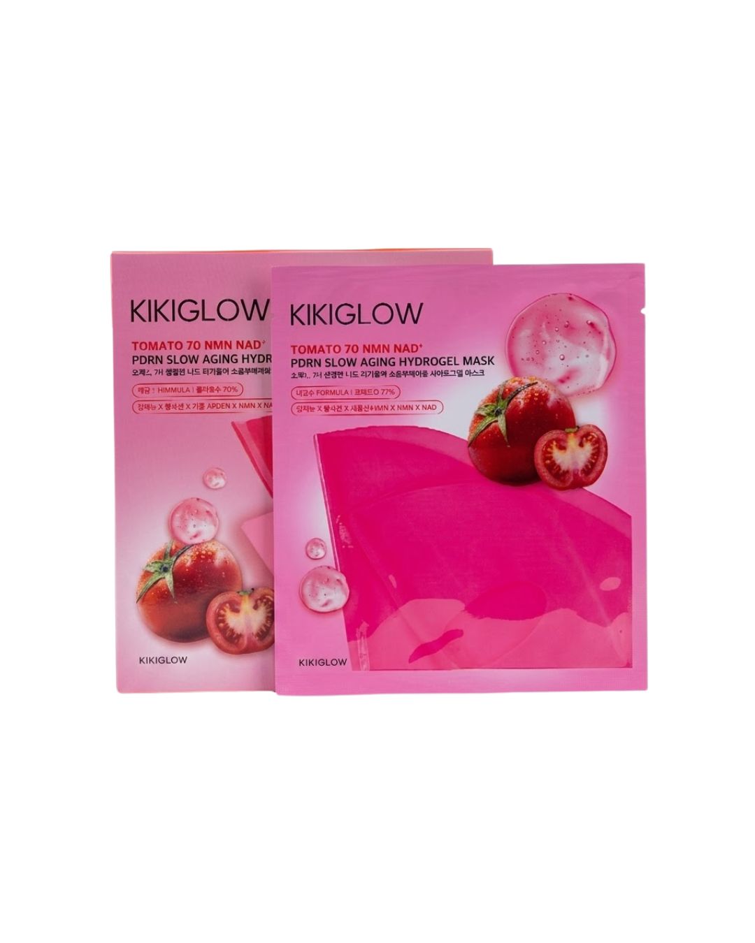TOMATO 70 NMN NAD PDRN SLOW AGING HYDROGEL MASK (4pcs)